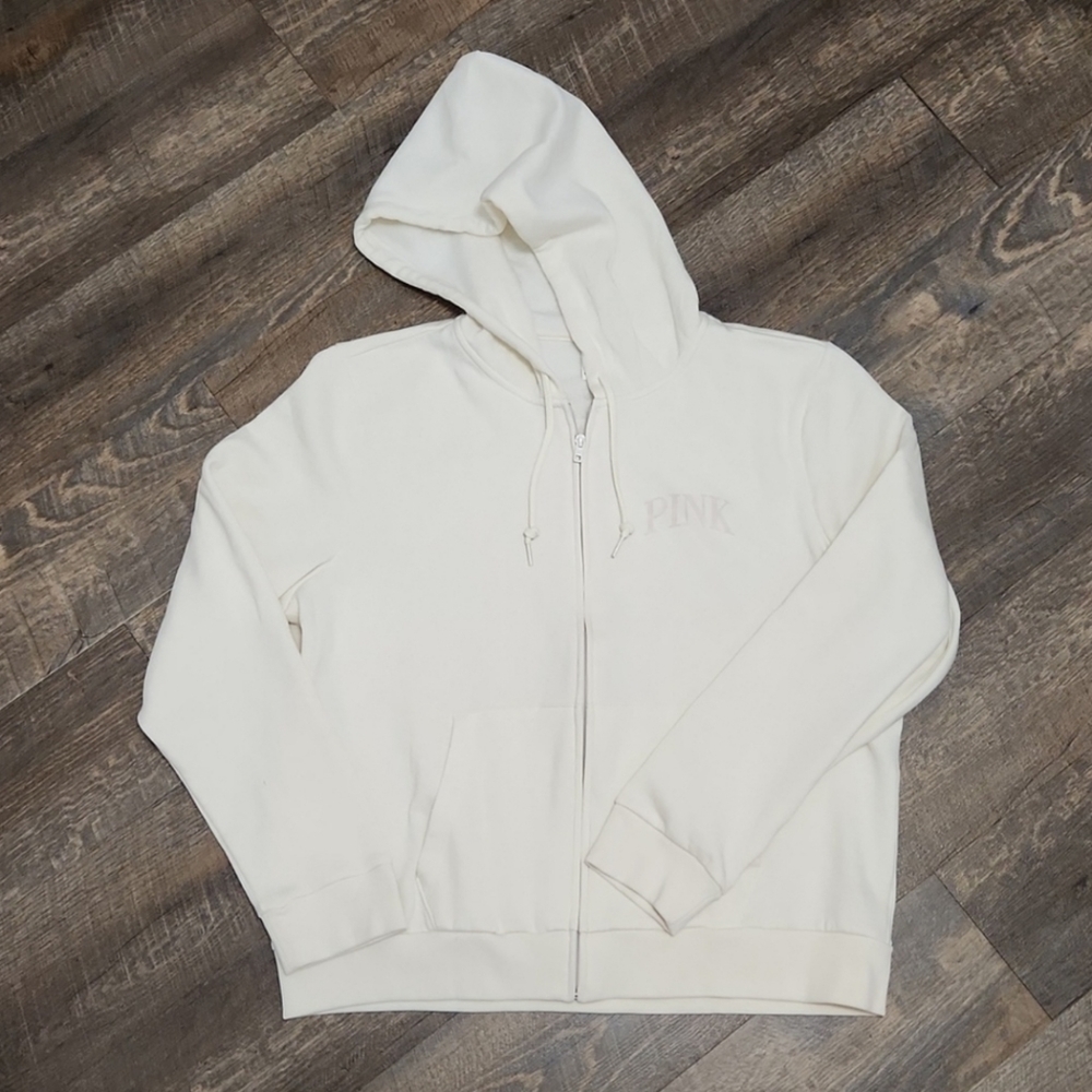 PINK Zippered Hoodie